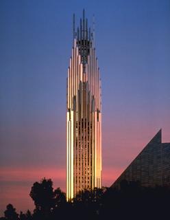 Chuch made of glass will fall