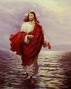 Yahushua Walking on Water