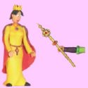King holding out scepter to Queen Esther
